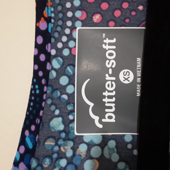 Butter Soft Medical Srubs Colorful  Patterned Women XS Bundle 4 - Picture 6 of 14